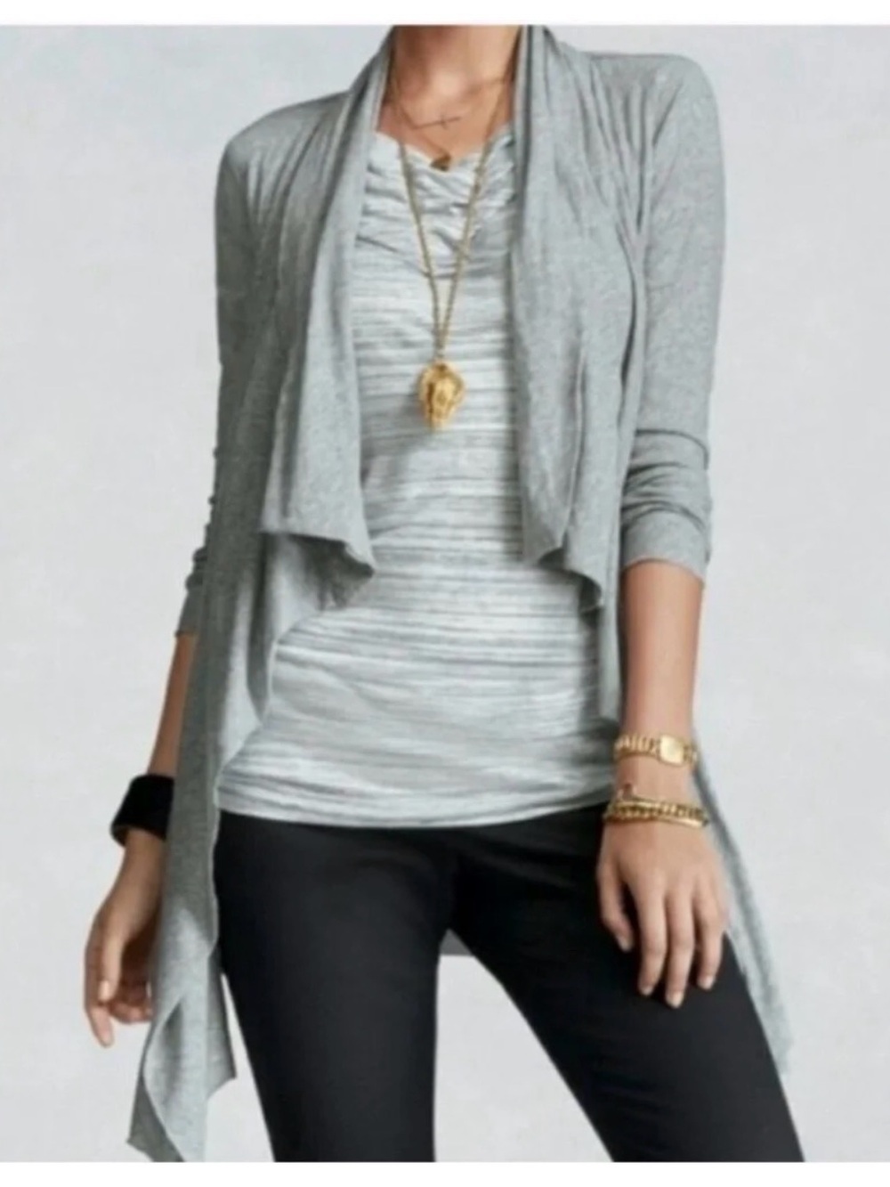 NWOT CAbi Cascading Cardigan